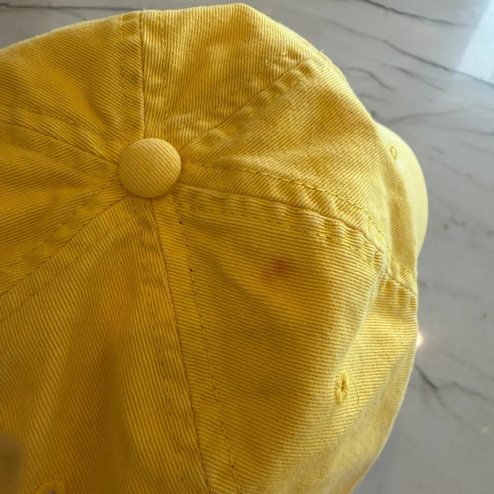 Polo by Ralph Lauren Yellow Kids Polo Bear Baseball Cap - Picture 3 of 5